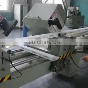 SSJ06-450x3700 PVC Double Head Cutting Saw Machine for Windows and Doors Fabricate Machine thumbnail-1