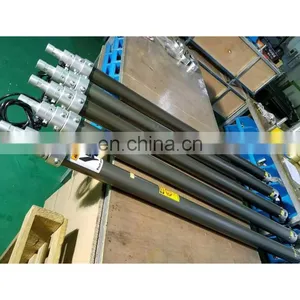 Head Load 250kg Aluminum Pneumatic Telescoping Pole 2m and Extends to 4m thumbnail-2