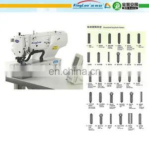 High Quality Computerized Lockstitch Buttonholing Sewing Machine thumbnail-1