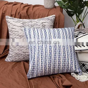 Latest Hand Woven Decorative Pillows Cushion Cover Home Design Throw Pillow Case Cover for Sofa thumbnail-1