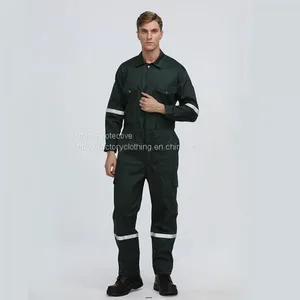 High Quality Safety Resistant Mechanical Coveralls thumbnail-1