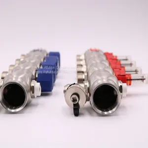 High Quality 304 Stainless Steel Underfloor Heating Manifold thumbnail-1