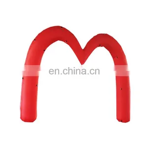 Top Quality Inflatable Red Heart Shape Wedding Arch/Inflatable Entrance Archway For Sale thumbnail-1