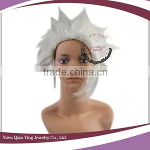 Short White Bleach Hitsugaya Toushirou Cosplay Wig thumbnail-2