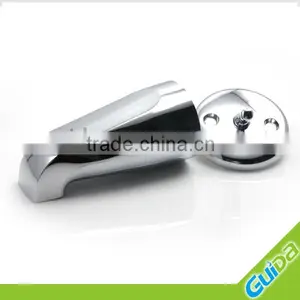 Adjustable Zinc Wall Mount Bath Faucet in Chrome Plated thumbnail-1