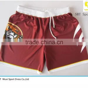 Custom Soft Shorts Competition Basketball Shorts Made in China thumbnail-2