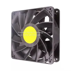 Powerful 4 Pin 6 Pin Fan 140mm 14038 DC 12V 7500RPM 290CFM For E9+ E10 Bitcoin Miner Cooling Fan Replace PFM1412DE thumbnail-5