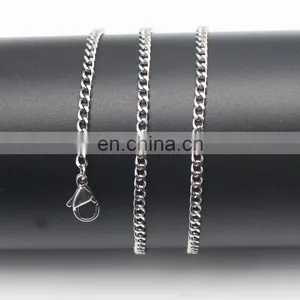 Women Hip Hop Neck Chain Jewelry Custom Stainless Steel Necklace Chain thumbnail-4