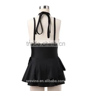 Shiny Lycra Ballroom Dresses for Children thumbnail-6