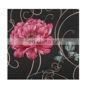 Latest Cheap Oem Room Waterproof Paintable Pvc Beautiful Wallpaper Wallpaper Rolls Design for Bedroom thumbnail-1