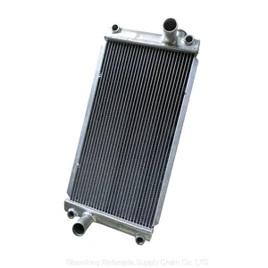 Volvo Excavator EC55D EC60D EC60E EW60E Aluminum Plastic Radiator 14678938 17417203 thumbnail-1
