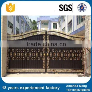 Top Quality Antique Steel Main Gate Design For Factory Home thumbnail-4