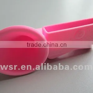 Pink Silicone Speaker for Phone thumbnail-1