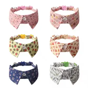Customizable Puppy Kitten Decoration Pet Necklace Bow Tie Cat Accessories Pet Collar No Reviews Yet thumbnail-4