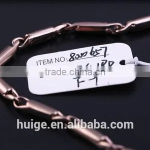 2015 China Supplier Jewellery Fashion Ornate Jewelry Chain Decorative Chain & Coffee Gold Plated Link Chain thumbnail-6