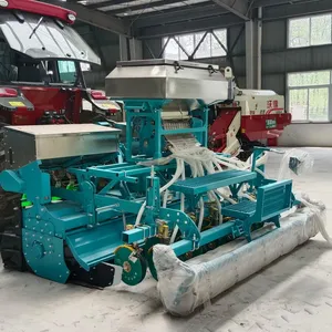 300L Price Seeding Machine With Fertilizing Hopper, Rotary Tiller, Seeding Disc and Land Roller for Dryland Rice Planting thumbnail-2