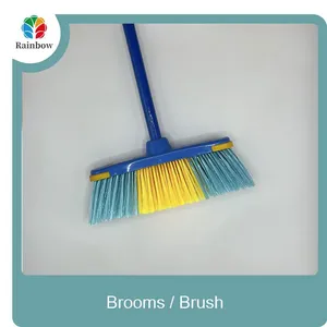 Plastic Broom Refill Cheap Soft Bristle Plastic Broom Factory Direct Sales Broom With Long Handle thumbnail-4