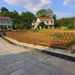 Heavy-Duty Imitation Bamboo Fence Panels 1.2m Height for Commercial Landscaping thumbnail-2
