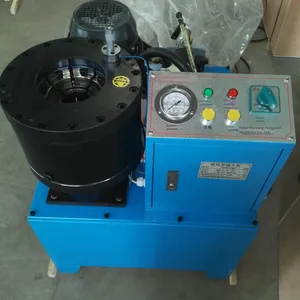 Steel Pipe Crimping Machine, Greenhouse Pipe Butt End - Reducing Machine, Direct Sales From the Pipe - Reducing Machine Manufacturer thumbnail-1