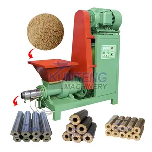 Agriculture Waste Olive Pomace Briquette Making Machine Fuel Stick Extruder Equipment EPC thumbnail-1