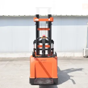 Stand-on Double Lift Electric Pallet Stacker Factory Direct Sales CDDD thumbnail-4
