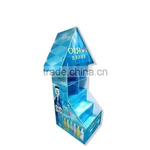 Fashionable And Durable Paper Material Cardboard Custom Display Shelf thumbnail-1