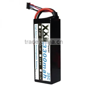 XXL 3300mah 18.5V 5S 35C Lipo Battery Packs for rc Helicopter thumbnail-5
