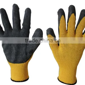 TOP-POLYESTER/NYLON LATEX Crinkle GLOVES,WORKING GLVOES thumbnail-1