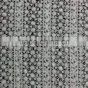 Whole Sale High Quality Embroidery Cotton Lace Fabric thumbnail-6