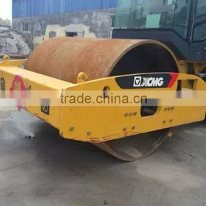 USED XCMG ROAD ROLLER 20 TON VIBRATORY ROAD ROLLER XS203J, 2014 MADE thumbnail-6
