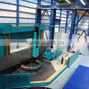 CK5280 Large and Heavy CE Double Column Cnc Vertical Lathe Machine thumbnail-1