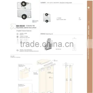 Adjustable Cabinet Door Wheel thumbnail-1