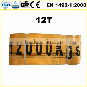 12T Eye to Eye Double Flat Polyester Lift Sling Quality Choice thumbnail-2