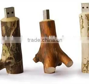 Branches Style Wooden USB Memory Drive, Promotion Usb Disk thumbnail-4