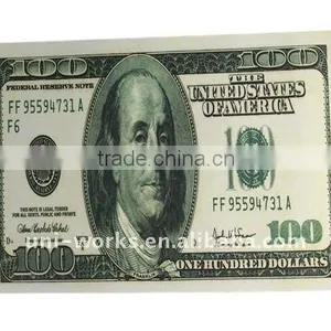 Natural Computer Money Dollars Rubber Mouse Pad thumbnail-1