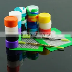 Super Durable 6ml Silicone Wax Container 6ml Ball Silicone Hash Bho Jar thumbnail-1