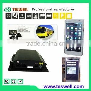 School Bus Dvr With Gps System Tracking on Google Map / Baidu Map From Remote via Free CMS Software thumbnail-1