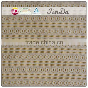 Nylon White Elastic Polish Lace Fabric for Baby Dress thumbnail-2