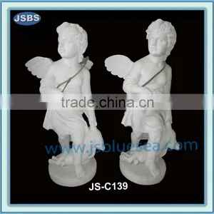 White Marble Angel Statue thumbnail-1