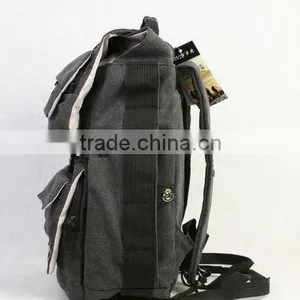 2016PU Leather Backpack BagsTravel Shoulder Messenger Bag Multi-function Camera Bag Cross Body Bag thumbnail-2