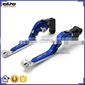 LS-001-R115 Aftermarket Foldable Extendable CNC Aluminum Motorbike Brakes Clutch Levers For Yamaha R1 thumbnail-1
