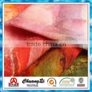 Chinese Manufacturer 100% Rayon Nice Design Printed Fabric thumbnail-4