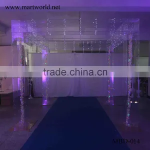 Acrylic Square Wedding Mandap Wedding Decoration Wedding Stage Wedding Backdrop Wedding Decoration (MBD-014) thumbnail-5