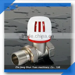Thermostatic Radiator Valves Straight Ball Valve Brass Valve Copper Ball Valve for Ppr Pipe Hose thumbnail-1