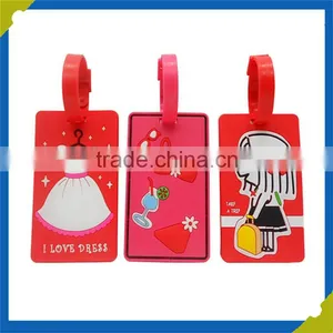 2016 Customized Promotional Gifts Shoes Shape PVC Luggage Tag thumbnail-6