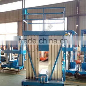 Double Mast 6m Aluminum Ladder thumbnail-4