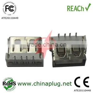 Right Angle Type Micro USB Male Connector thumbnail-1