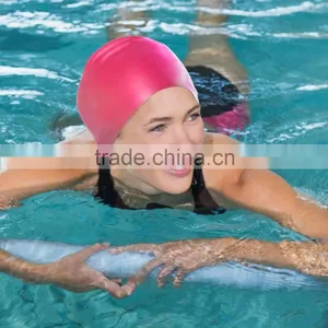 Adult Fit All Free Size 2016 Summer New Unisex Silicone Swim Swimming Hat Caps thumbnail-4