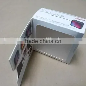 Customized Wholesale Small Cardboard Paper Box PVC Window With Handle thumbnail-4