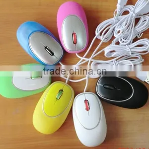 Computer Soft Silica Gel USB Wired Optical Wired Mouse thumbnail-5
